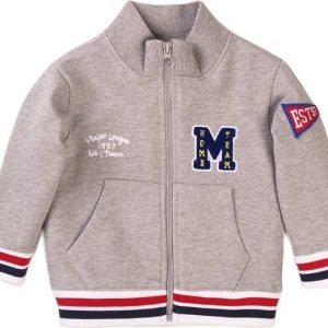 Mikina chlapecká se stojáčkem, Minoti, League 6, šedá – 98/104 | 3/4let