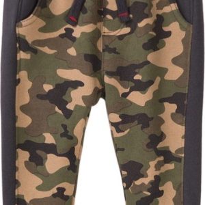 Tepláky chlapecké maskáčové, Minoti, King 4, khaki – 98/104 | 3/4let