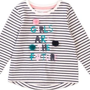 Tričko dívčí s dlouhým rukávem, Minoti, Lovely 2, holka – 98/104 | 3/4let