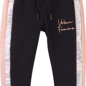 Tepláky dívčí, Minoti, Urban 6, černá – 98/104 | 3/4let