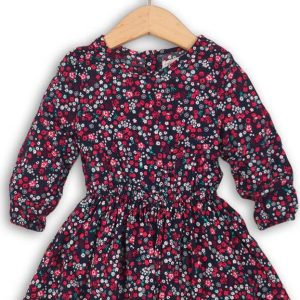 Šaty dívčí viskózové, Minoti, LITTLE 7, holka – 92/98 | 2/3let