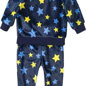 Pyžamo chlapecké fleecové, Minoti, TB PYJ 22, modrá – 86/92 | 18-24m