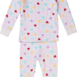 Pyžamo dívčí, Minoti, TG PYJ 13, šedá – 86/92 | 18-24m