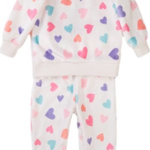 Pyžamo dívčí fleecové, Minoti, TG PYJ 20, šedá – 80/86 | 12-18m