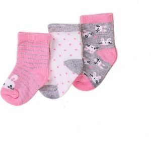 Ponožky dívčí 3pack, Minoti, NBG SOCK 21, holka – 92/98 | 2/3let