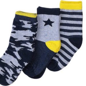 Ponožky chlapecké 3pack, Minoti, TB SOCK 36, kluk – 80/92 | 1/2let