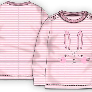 Tričko kojenecké BIO bavlna, Minoti, Blush 1, růžová – 74/80 | 9-12m