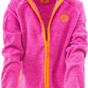 dívčí mikina propínací fleezová, Pidilidi, PD1117-03, růžová – 98