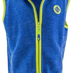 chlapecká vesta propínací fleezová, Pidilidi, PD1118-04, modrá – 98