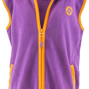 dívčí vesta propínací fleezová, Pidilidi, PD1120-06, fialová – 98
