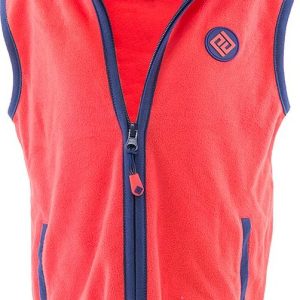 dívčí vesta propínací fleezová, Pidilidi, PD1120-08, červená – 98