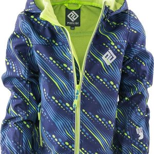 bunda softshellová chlapecká s kapucí, Pidilidi, PD1102-02, modrá – 98 | 3roky