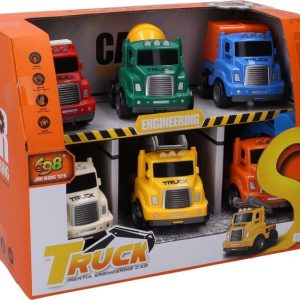 Dopravní prostředky 6 ks 9 cm, Wiky Vehicles, W013260