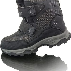 dětské zimní boty WALE, Bugga, B00169-10, černá – 38