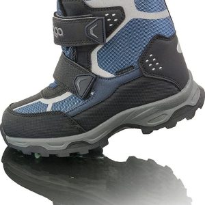 chlapecké zimní boty WALE, Bugga, B00169-04, modrá – 38