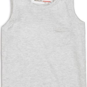 Tílko dívčí, Minoti, 2VEST05, šedá – 98/104 | 3/4let
