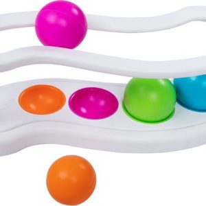 Vkládačka s míčky chrastící 30,5 cm, Fat Brain, W014142