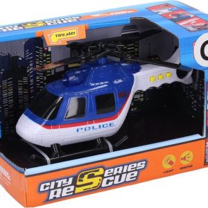 Vrtulník policie s efekty 18 cm, Wiky Vehicles, W012414