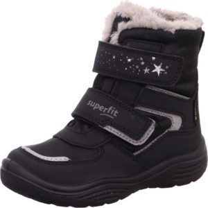 dívčí zimní boty CRYSTAL GTX, Superfit, 1-009098-0000, černá – 28