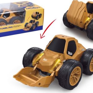 Buldozer překlápěcí RC na dálkové ovládání 20 cm, Wiky RC, W013873