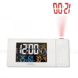 Digitální budík s projekcí a měřením vnitřní teploty a vlhkosti WT 537