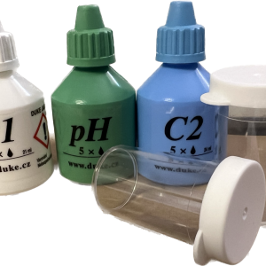 Poolservis DUKE Kapkový tester (Cl/Ph) – chlor + pH