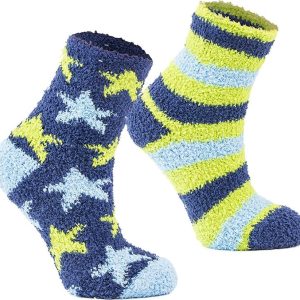 ponožky chlapecké FLUFFY- 2pack, Pidilidi, PD0145-02, kluk – 38-39