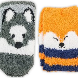 ponožky chlapecké FLUFFY- 2pack, Pidilidi, PD0146-22, uni – 38-39