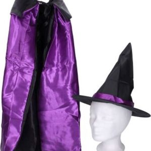 Klobouk 31x28cm a plášť 75cm, Wiky, W003130