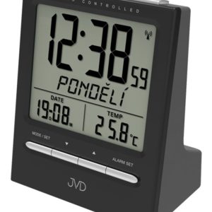 Rádiem řízený budík s češtinou JVD RB9299.2