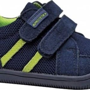 chlapecké celoroční boty Barefoot BRIK DENIM, Protetika, tmavě modrá – 22