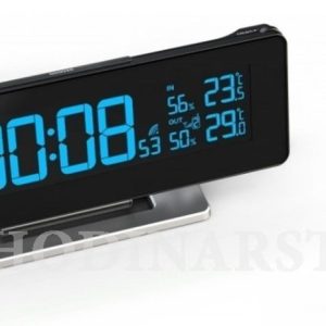 Digitální budík s teploměrem a vlhkoměrem GARNI 185 Arcus