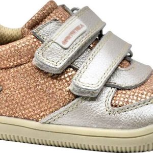 dívčí celoroční boty Barefoot MELANIA GOLD, Protetika, zlatá – 31