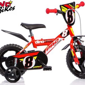Dětské kolo 12″ červené 2017, Dino Bikes, W020163