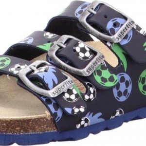chlapecké korkové pantofle FOOTBAD, Superfit, 1-800113-8020, modrá – 31