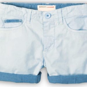 Kraťasy chlapecké bavlněné, Minoti, Salt 6, světle modrá – 152/158 | 12/13let