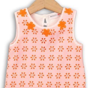 Tílko dívčí, Minoti, perfect 8, oranžová – 122/128 | 7/8let