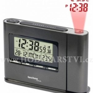 Digitální budík s projekcí času a vnitřní teploty WT 519