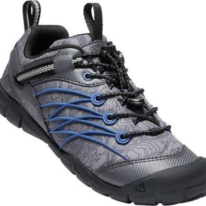 Outdoorové boty CHANDLER CNX C Black/bright cobalt, Keen, 1026306, šedá – 30