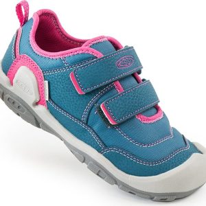 sportovní celoroční obuv KNOTCH HOLLOW DS blue coral/pink peacock, Keen, 1025892/1025895 – 35