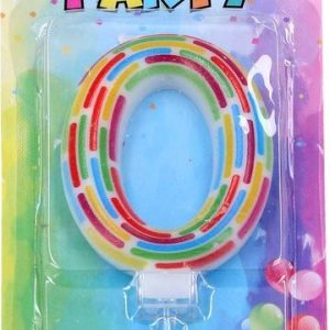 Párty svíčka číslo 0 Čárky, W017546