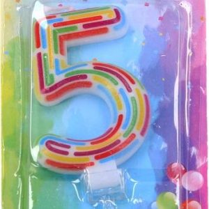 Párty svíčka číslo 5 Čárky, W017551