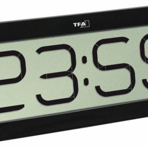 Rádiově řízené hodiny s melodií TFA 60.4514.01 BimBam černé