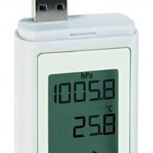 USB Datalogger s displejem pro měření teploty, vlhkosti a tlaku s PDF výstupem – TFA 31.1059.02 LOG220