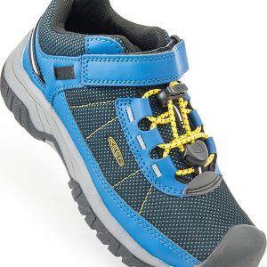 Chlapecká outdoorová obuv Targhee Sport mykonos blue/keen yellow, Keen, 1024741/1024737, modrá – 39 | US 7