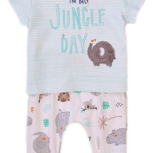 Kojenecký set – tričko a tepláky, Minoti, Koala 1, bílá – 74/80 | 9-12m