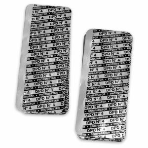 Water I.D. DPD4 náhradní tablety pro aktivní kyslík – pro digitální tester