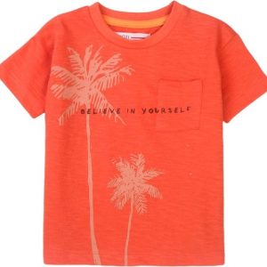 Tričko chlapecké s krátkým rukávem, Minoti, Vacay 6, červená – 98/104 | 3/4let