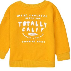 Mikina chlapecká, Minoti, Cali 2, žlutá – 98/104 | 3/4let