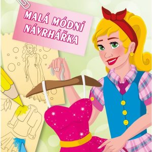 Kreativní omalovánky, Malá módní návrhářka, Kresli.to, W023724